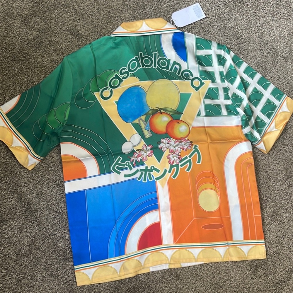 Casablanca shirt Sz L